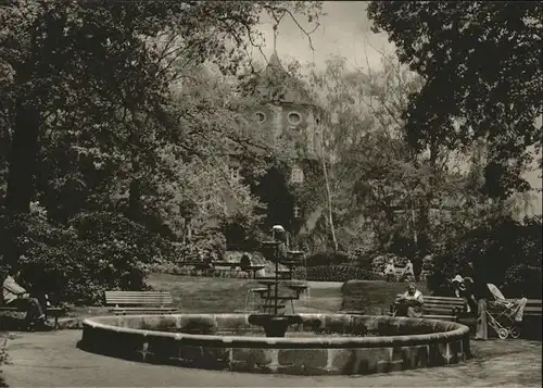 Zittau Wasserspiele Brunnen Kat. Zittau