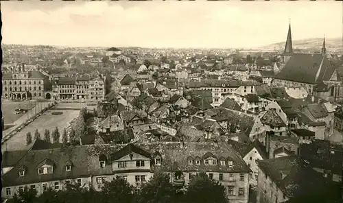 Weimar Thueringen Marktplatz Nationaltheater Herderkirche / Weimar /Weimar Stadtkreis