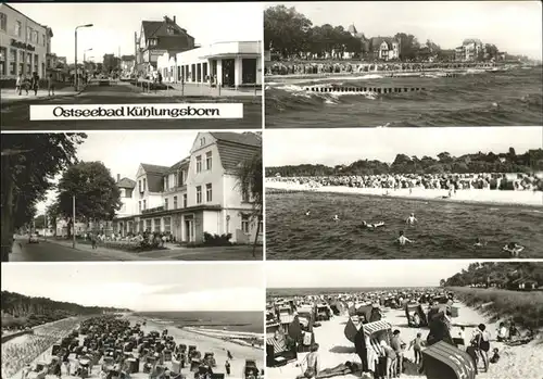 Kuehlungsborn Strand Standkoerbe Kat. Kuehlungsborn