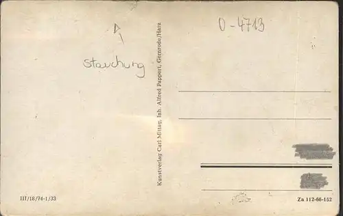 Stolberg Harz FDGB Ferienheim Comenius Kat. Stolberg Harz