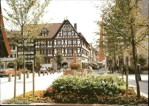 Tauberbischofsheim Marktplatz Kat. Tauberbischofsheim