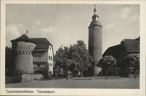 Tauberbischofsheim Tuermersturm Kat. Tauberbischofsheim