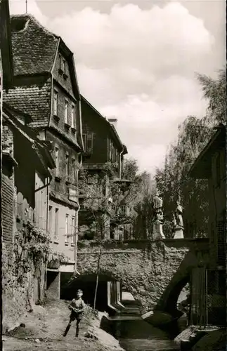 Bensheim An der Mittelbruecke Kind Kat. Bensheim