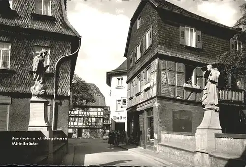 Bensheim Mittelbruecke Kat. Bensheim