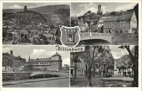 Dillenburg Wilhelmsturm Am Obertor Untertor Rentamt Kat. Dillenburg