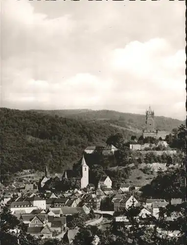 Dillenburg Teilansicht Oranienstadt Dillenburg Dillturm Kat. Dillenburg