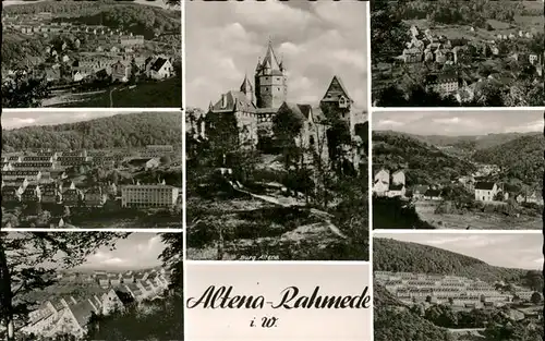 Altena Rahmede Burg Altena Kat. Altena