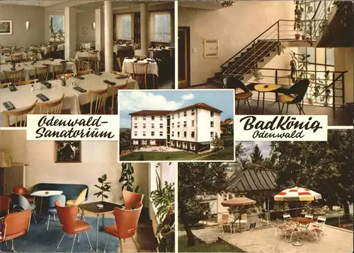 Bad Koenig Odenwald Sanatorium Kat. Bad Koenig