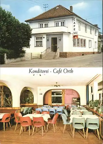 Bad Koenig Konditorei Cafe Orth Kat. Bad Koenig