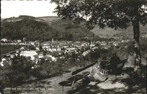 Nassau Lahn Burg / Nassau /Rhein-Lahn-Kreis LKR