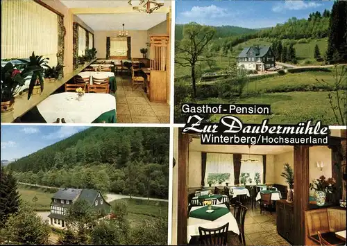 Winterberg Pension Zur Daubermuehle Kat. Winterberg