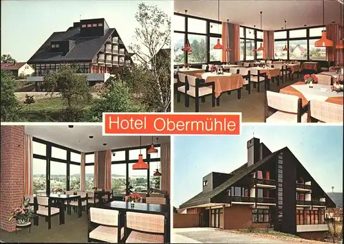 Hoexter Hotel Obermuehle Kat. Hoexter