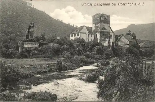 Obernhof Lahn Schloss Langenau Lahntal x