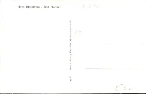 Bad Honnef Haus Rheinland *