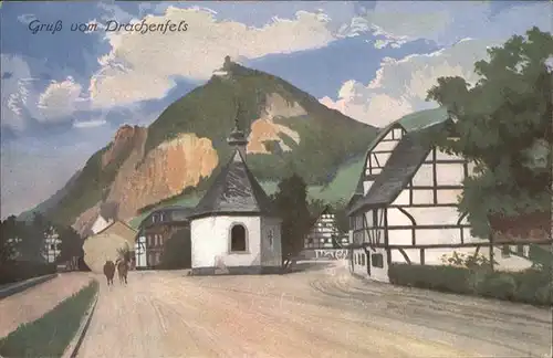 Bad Honnef Drachenfels Kuenstler Peter Joseph Thelen *