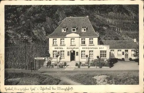 Mayschoss Hotel Restaurant Bergischer Hof *