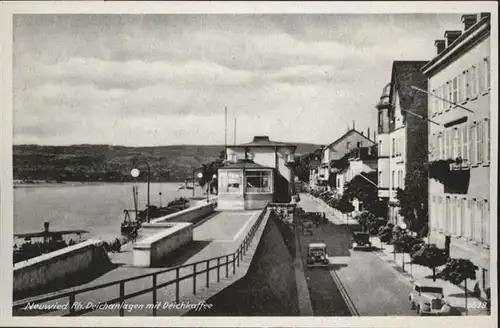 Neuwied Rhein Deichanlage Deichkaffee *