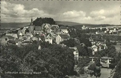 Arnsberg Westfalen Arnsberg Bruecke x / Arnsberg /Hochsauerlandkreis LKR