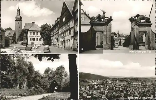 Arnsberg Westfalen Arnsberg Zur Krim Glockenturm Schloss Ruine Hirschbergertor  x / Arnsberg /Hochsauerlandkreis LKR