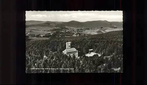 Winterberg Fliegeraufnahme Astenturm  *