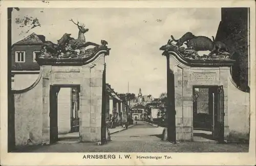 Arnsberg Westfalen Arnsberg Hirschbergertor x / Arnsberg /Hochsauerlandkreis LKR