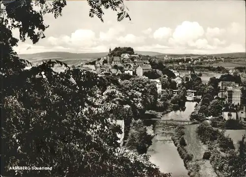 Arnsberg Westfalen Arnsberg Bruecke x / Arnsberg /Hochsauerlandkreis LKR