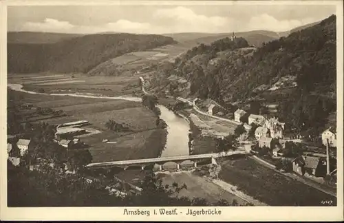 Arnsberg Westfalen Arnsberg Jaegerbruecke  * / Arnsberg /Hochsauerlandkreis LKR