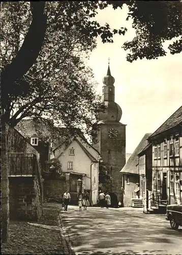 Arnsberg Westfalen Arnsberg Schloss Strasse Glockenturm * / Arnsberg /Hochsauerlandkreis LKR