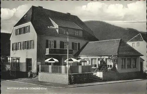 Gemuend Eifel Muetterkurhaus *