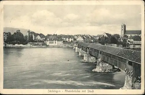 Bad Saeckingen Rheinbruecke  x