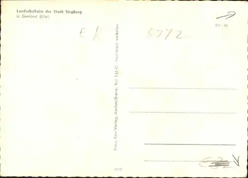 Gemuend Eifel Landschulheim *