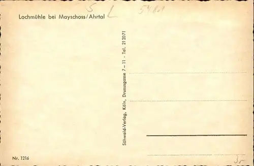 Mayschoss Lochmuehle *
