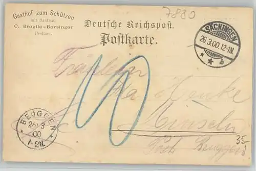 Bad Saeckingen Bad Saeckingen Margarethenlaube  x 1900 / Bad Saeckingen /Waldshut LKR