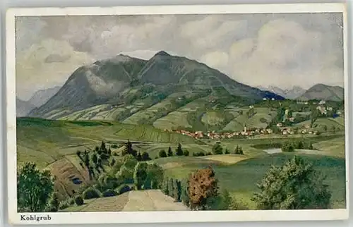 Bad Kohlgrub Kuenstlerkarte x 1924