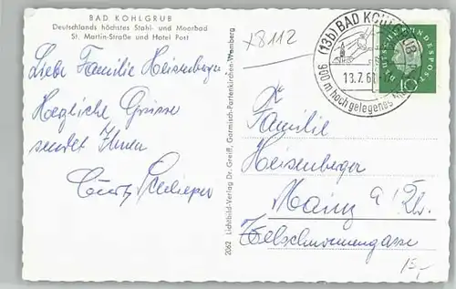 Bad Kohlgrub  x 1961