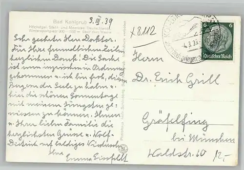 Bad Kohlgrub  x 1939