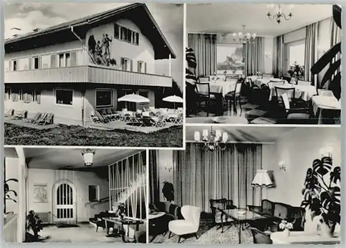 Bad Kohlgrub Hotel Hoernleblick x 1963