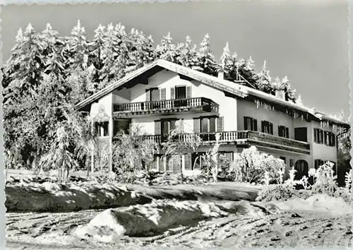 Bad Kohlgrub Bad Kohlgrub Hotel Quellenhof ungelaufen ca. 1965 / Bad Kohlgrub /Garmisch-Partenkirchen LKR
