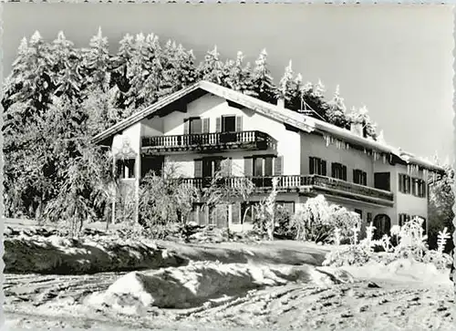 Bad Kohlgrub Bad Kohlgrub Hotel Quellenhof ungelaufen ca. 1965 / Bad Kohlgrub /Garmisch-Partenkirchen LKR