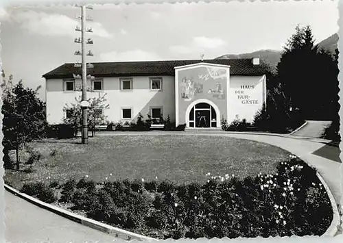 Bad Kohlgrub Haus der Kurgaeste o 1964