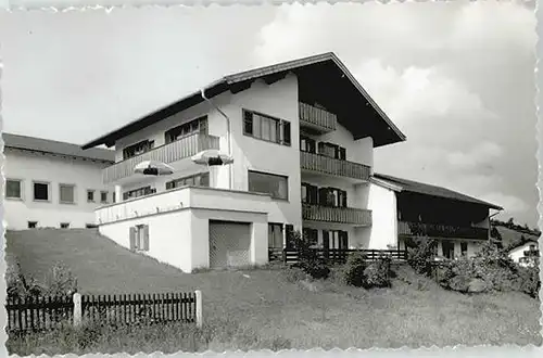 Bad Kohlgrub Gaestehaus am Suedhang o 1964