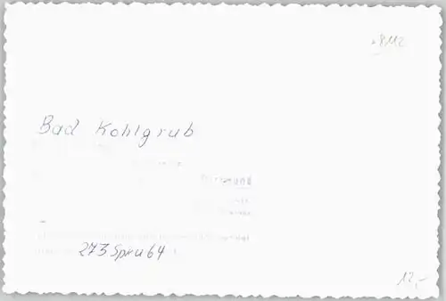 Bad Kohlgrub  o 1964