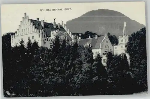 Brannenburg Schloss x 1913