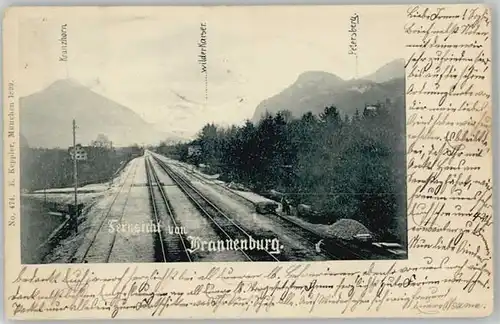 Brannenburg Brannenburg  x 1899 / Brannenburg /Rosenheim LKR