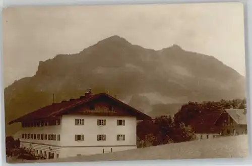 Brannenburg Brannenburg Posterholungsheim ungelaufen ca. 1920 / Brannenburg /Rosenheim LKR