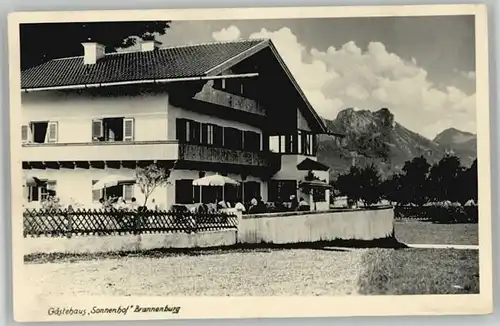 Brannenburg Gaestehaus Sonnenhof x 1965