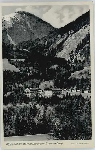 Brannenburg Posterholungsheim x 1942