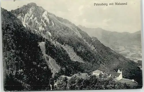 Brannenburg [Stempelabschlag] Feldpost Petersberg  x 1915