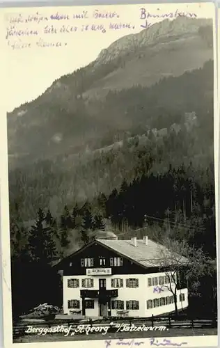 Brannenburg Gasthaus St. Georg x 1964