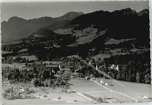 Brannenburg Fliegeraufnahme o 1954